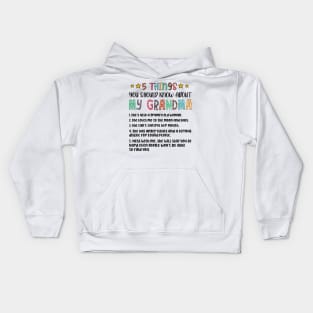 5 Things You Should Know About My Granma Kids Hoodie